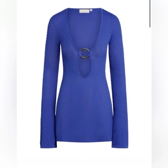 NWT RARE - Monday Swimwear - MONTEGO MINI DRESS - COBALT / Blue - Large - Picture 2 of 6